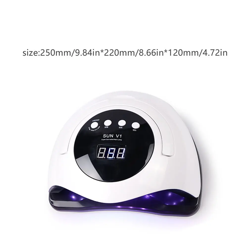 

168W High Matching Manicure Device Dual Light Source Intelligent Induction Phototherapy Lamp Quick-Drying Nail Dryer