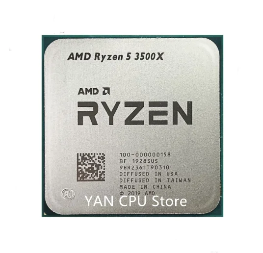 Online AMD Ryzen 5 3500X R5 3500X 3,6 GHz Sechs-Core Sechs-Gewinde CPU Prozessor 7NM 65W L3 = 32M 100-000000158 Buchse AM4