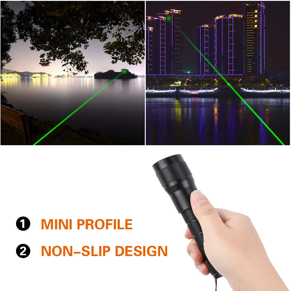 SOS-фонарик зеленая синяя лазерная указка нм высокомощный лазерный фонарик для