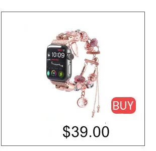 Винтажный ювелирный браслет-цепочка для apple watch 44 мм 40 мм ремешок iwatch серии 5 4 3 2 1 38 мм 42 мм Ретро Замена запястья