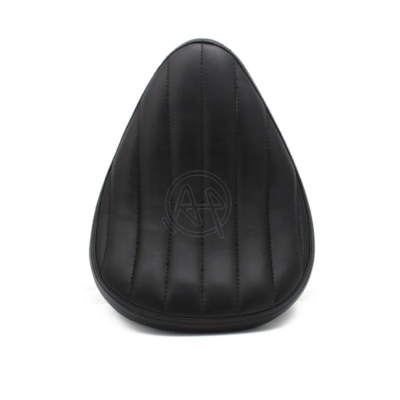 Мотоциклетное кожаное седло в стиле ретро для старой школы Соло + пружинный