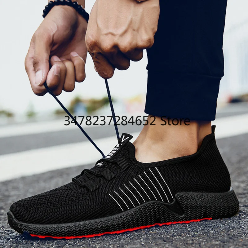 Весенние мужские кроссовки дышащая мужская повседневная обувь Мужская модная на