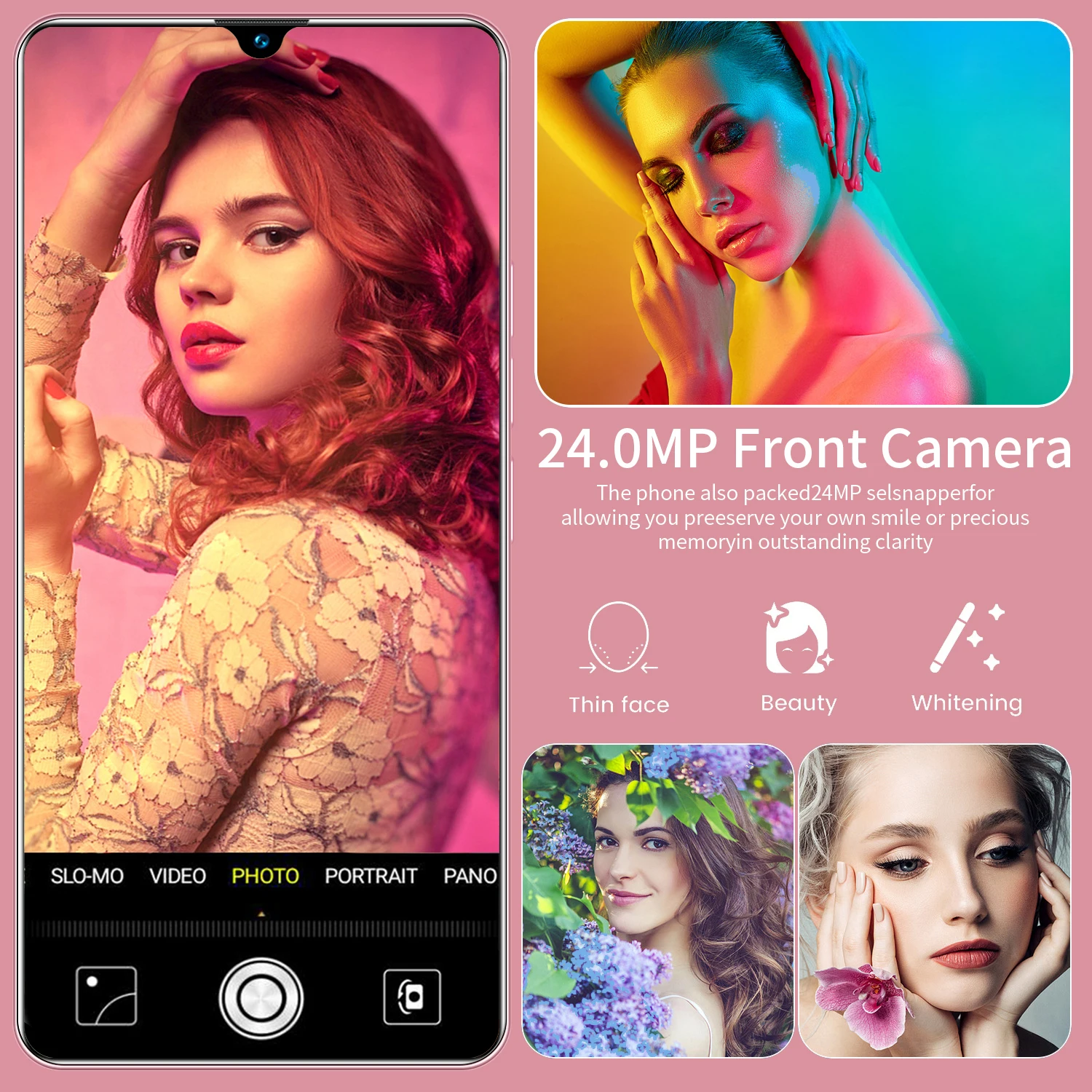 

S21U Smartphone Android Cell Phone 5G 16+512GB MT6889 Deca Core 24+48MP Unlocked Cell Phones Global Version Featured Phone