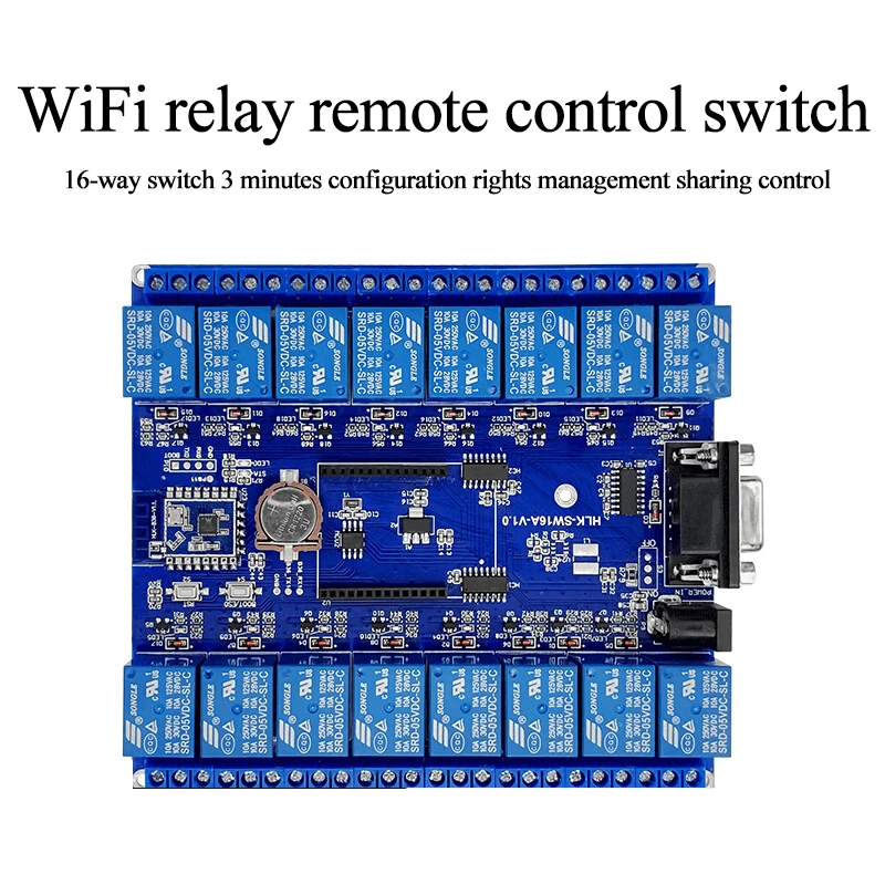 

Wi-Fi реле дистанционного управления Переключатель SW16A 16-way интеллектуальной сети связи мобильный телефон APP переключатель времени