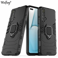 Shockproof Bumper For Realme X50 Case Luxury Silicone Armor Hard Stand Protective Phone Cover For Realme X50 Fundas 6 57