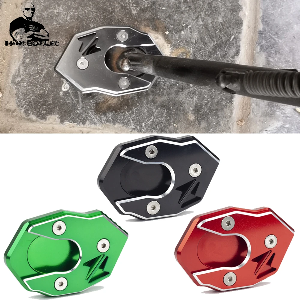 Аксессуары для мотоциклов CNC боковая подставка пластина увеличенная расширение