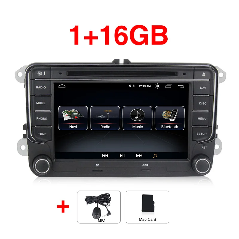 16G model Android 9 автомобильный DVD аудио радио для Volkswagen SKODA GOLF 5 Golf 6 POLO PASSAT B7 T5 CC для JETTA TIGUAN автомобильный Радио gps стерео - Цвет: 16G model