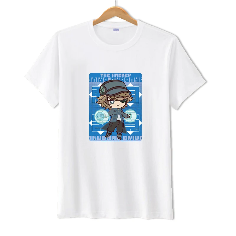 

Harajuku Men's Akudama Drive Printed Unisex Short Sleeve T shirt Anime Casual T-shirt Male Streetwear Tops