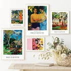 Постер Paul Gauguin с винтажным принтом, художественная живопись в музеях, тропический пейзаж, Женский Классический абстрактный холст, домашний декор для гостиной