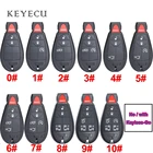 Keyecu Keyless-GO Смарт дистанционные брелки для ключей Fobik брелок 433 МГц ID46 чип для Jeep Grand Cherokee Commander FCC, аддитивного цветового пространства (ID: M3N5WY783X, IYZ-C01C