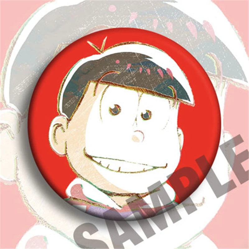 Аниме Osomatsu-san мультфильм значок брошь Косплей Аксессуары Булавки для рюкзака