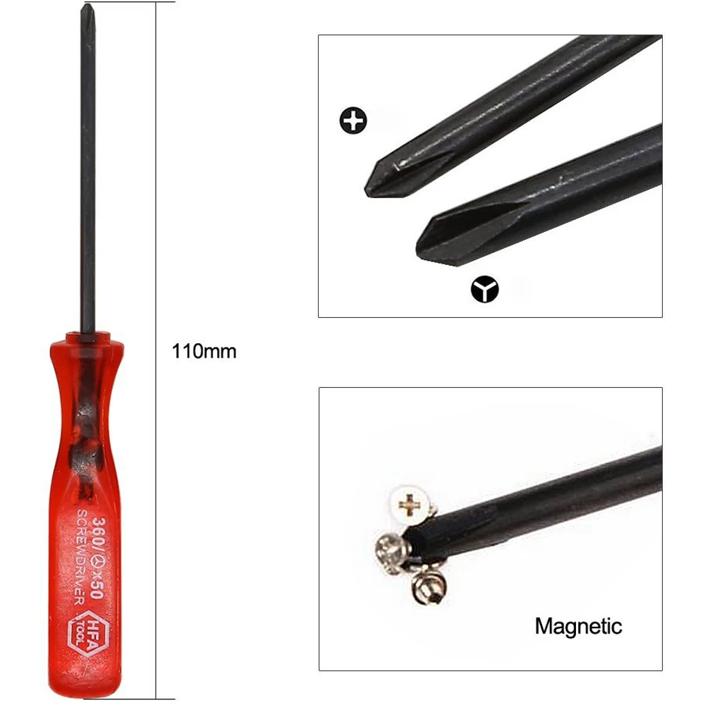 Треугольная отвертка с крестообразным наконечником для W-ii 100 Lite N-DS G-ameboy Advance SP N-ES