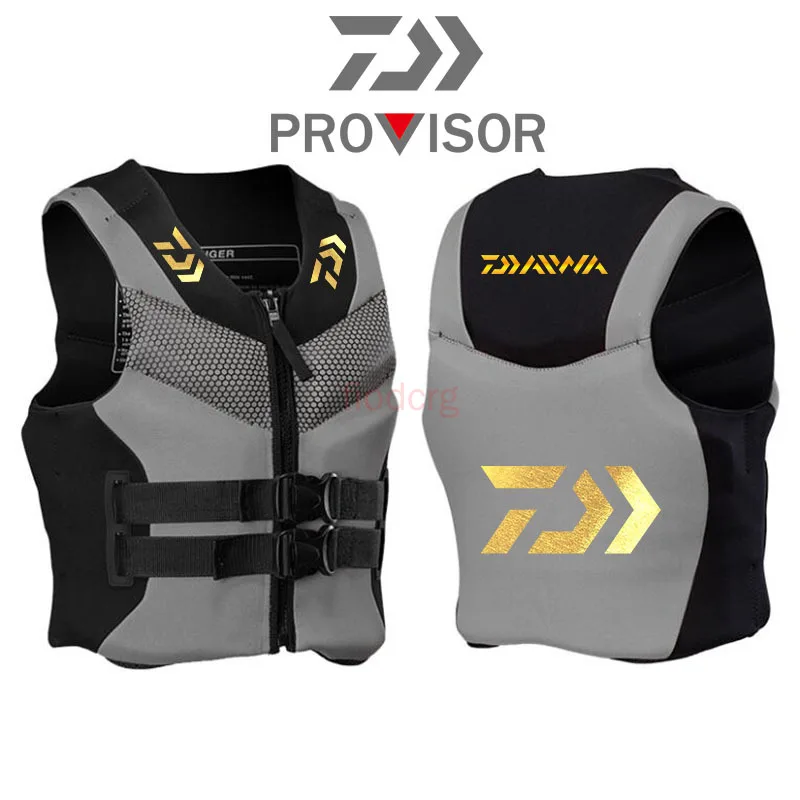 

Daiwa Fishing Vest Life Jacket Life Vest Fishing Clothing Fish Tackle 80N 120KG Flotation Vest Breathable Fishing Clothes