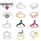 SWA1:1 высокое качество модные ювелирные изделия Оригинальное модное кольцо волшебный глаз бант лиса пчела бабочка кирпич витое кольцо романтичное женское