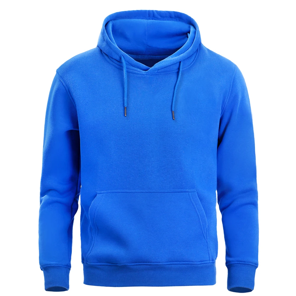 Однотонные толстовки с капюшоном мужские в стиле хип хоп панк флисовая толстовка