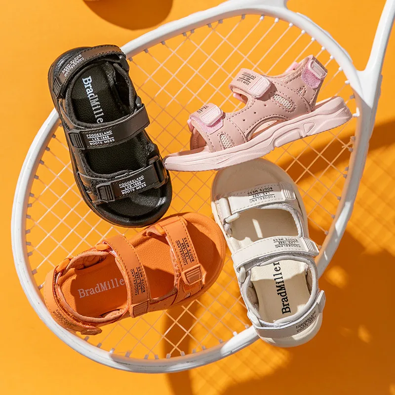 

2021 Summer New Children Sandals For Boys Girls Fashion Beach Fisherman Shoes Breathable Soft Kids Sports Sandals Casual Sneaker