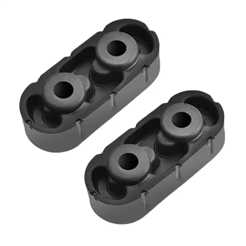 2 шт. модификация два отверстия подвеска резиновый глушитель наконечники