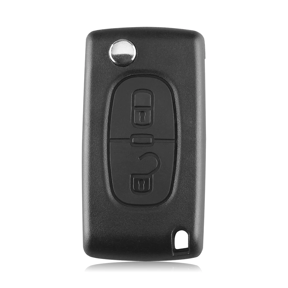 KEYYOU 2 кнопки 433 МГц пульт дистанционного управления для PEUGEOT Expert Partner 207 307 308 407 807 CC SW