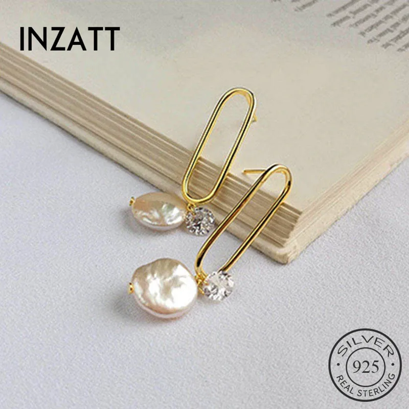 Женские серьги подвески из серебра 925 пробы с жемчугом|Серьги-подвески| |