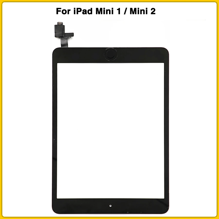 Новая ЖК-сенсорная панель для iPad Mini 1 Mini 2 ЖК-дисплей сенсорный экран дигитайзер сенсор передняя стеклянная линза с деталями в сборе