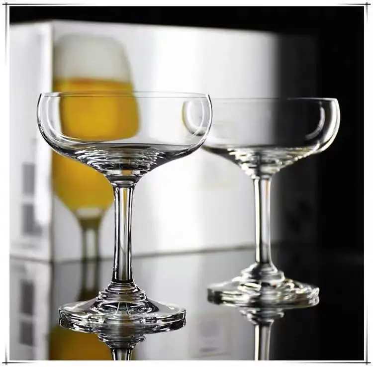 

2pcs/lot Hotel Champagne Cup Creative Wedding Celebration Stacking Cup Tower Cup Bar Goblet Sweet Glasses