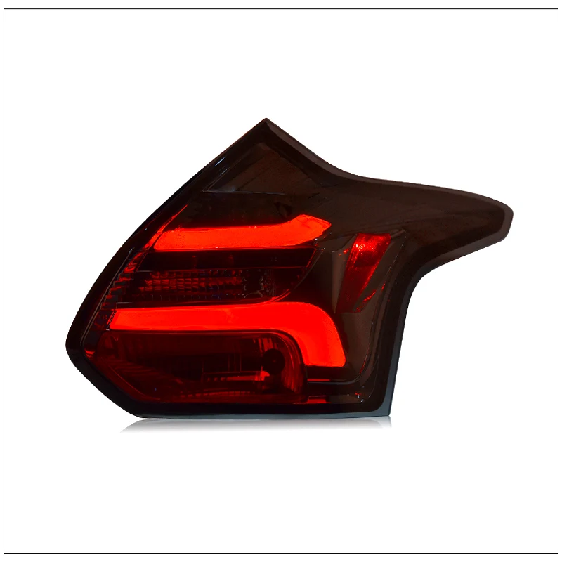 Светодиодный задний фонарь для Ford Foucs 2011 2012 2013 Копченый черный светодиодный