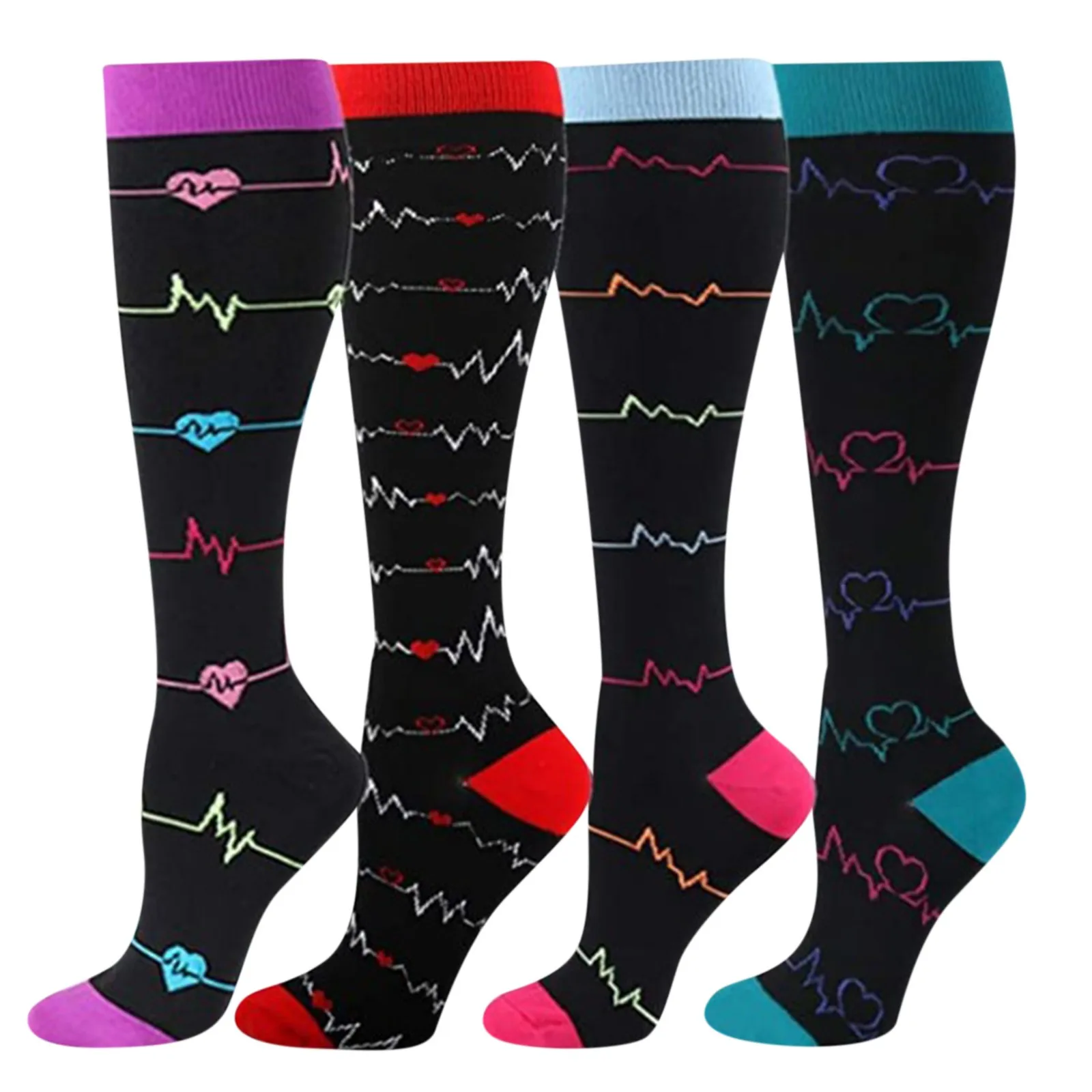 

Kalf Socks 4 Sports Brede Pairs Socks Unisex Compressie Socks