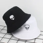 Панама однотонная унисекс, пляжная шляпа в стиле хип-хоп для мужчин и женщин, черная, белая, летняя