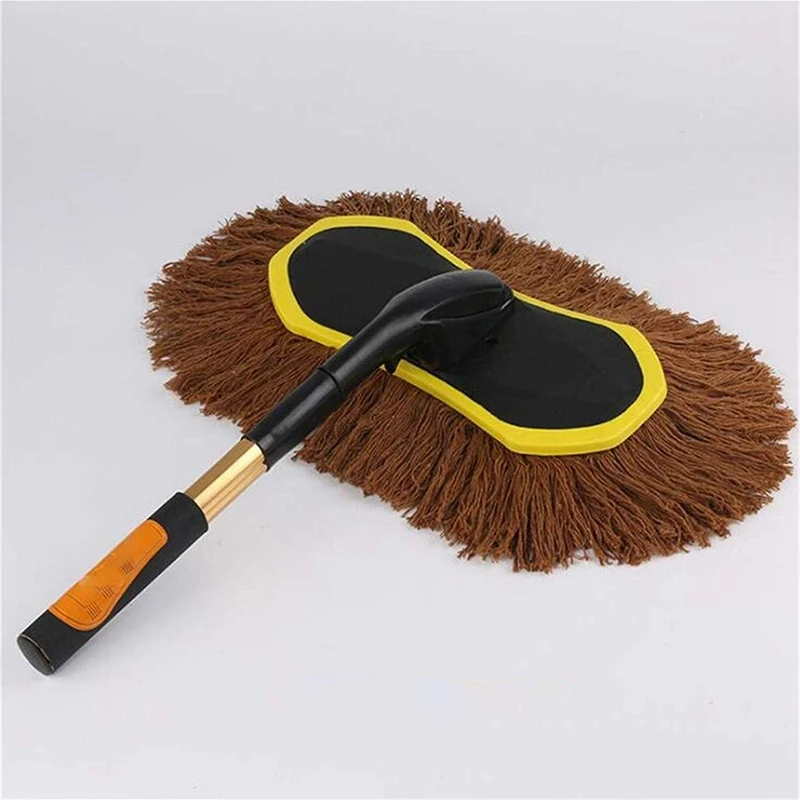 Автомобильный пылеуловитель щетка из микроволокна телескопическая ручка для