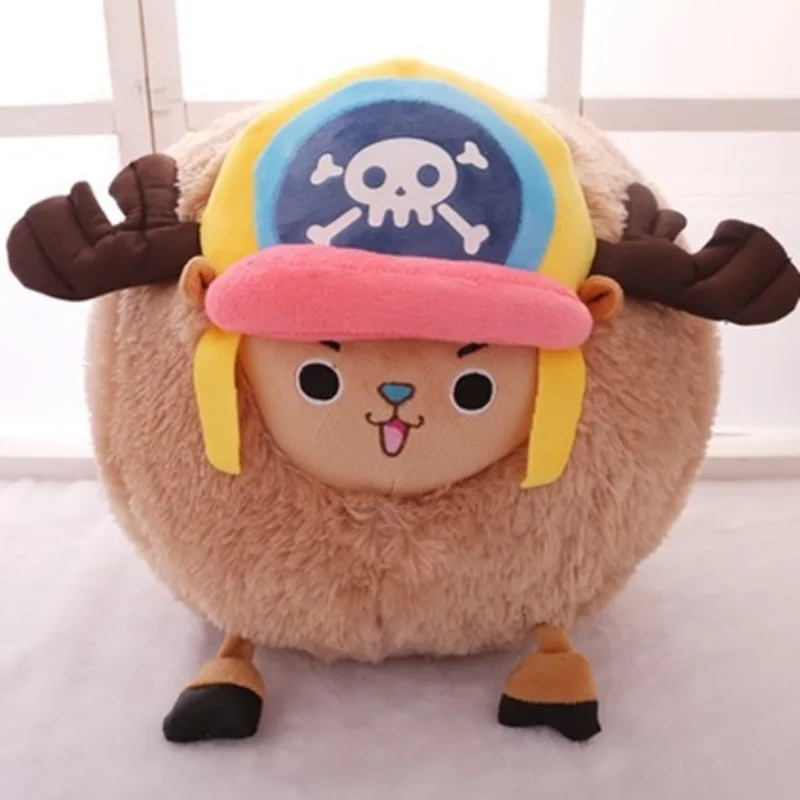 

35cm Kawaii Chopper Plush Toys Cute Pet Cushion Hand Warmer Plush Toys Soft Cartoon Stuffed Doll Birthday Christmas Gifts