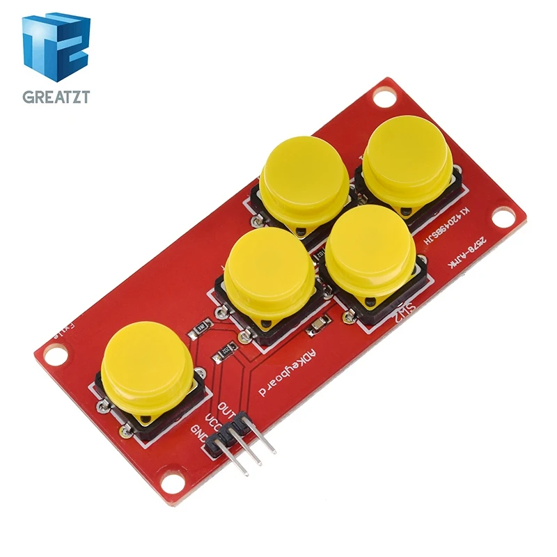 Клавиатура AD имитация пятиклавишного модуля аналоговая кнопка для платы