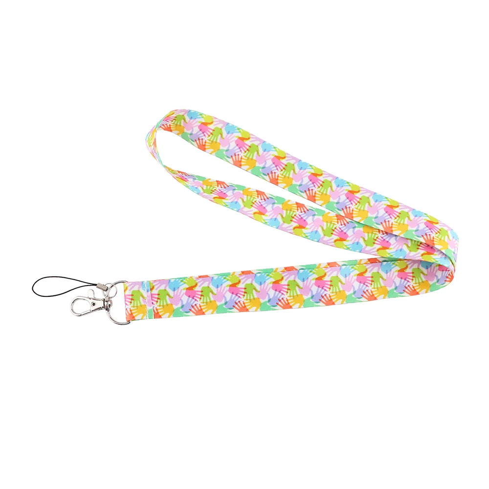 

YA321 Lanyard For Keys Mobile Phone Hang Rope Keycord USB ID Card Badge Holder Keychain DIY Lanyards