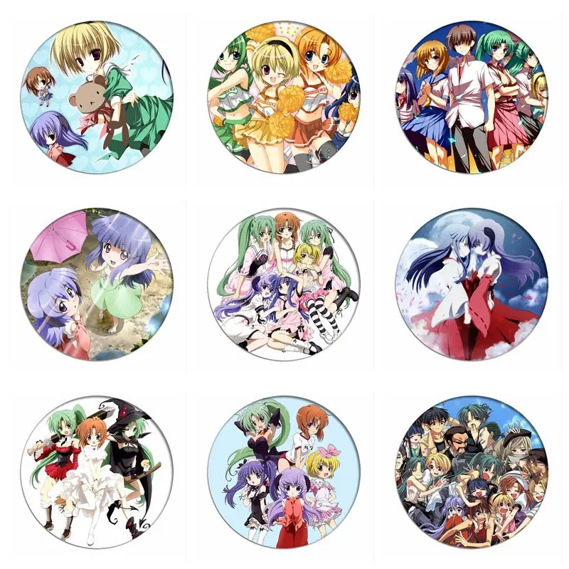 Брошь Higurashi no Naku Koro ni Значки для косплея Shion Sonozaki значок Рика фурудэ коллекционные