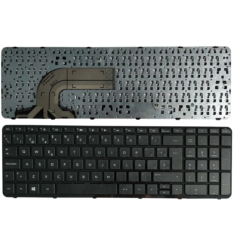 Испанская клавиатура для ноутбука HP Pavilion 15 g000 r000 g r 250 G3 255 256 r007nc r008nc r009nc