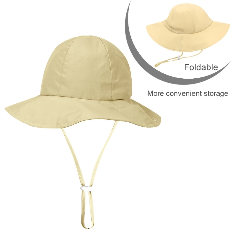 

2021 Unisex Beach Girls Bucket Cartoon Caps Summer Baby Sun Hat Boys Children Infant UV Protection outdoor Hiking Fishing Hats