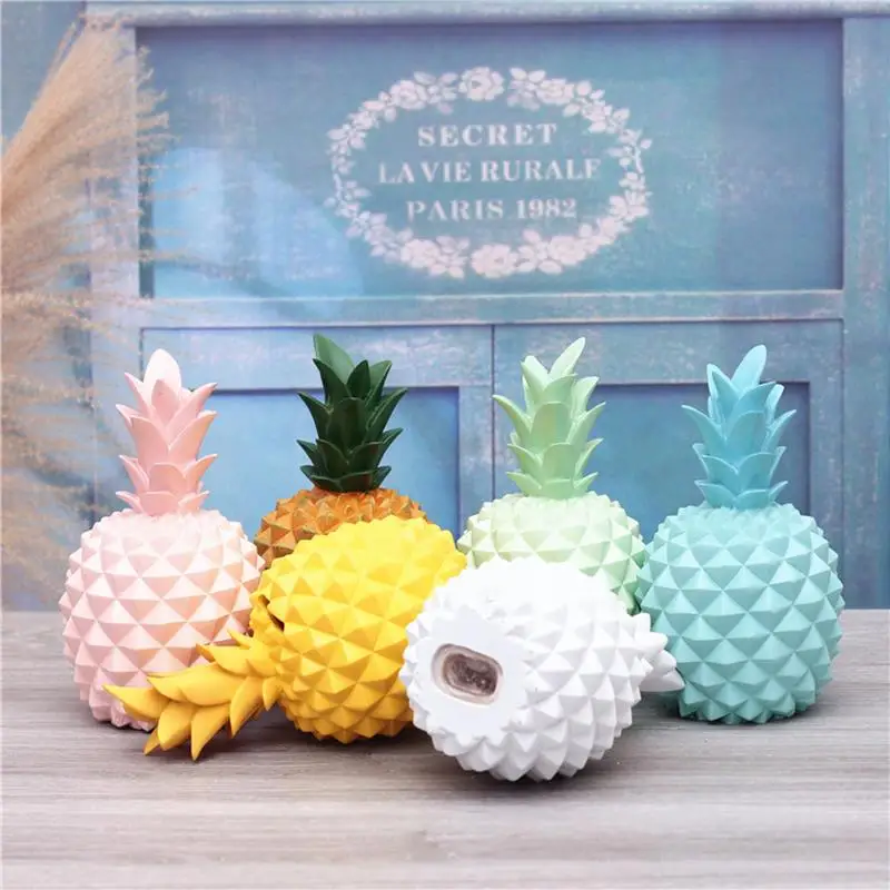 

Yellow Nordic INS Style Ceramic Pineapple Table Decoration Fruit Crafts Living Room Restaurant Wine Cabinet Decorative Figurines