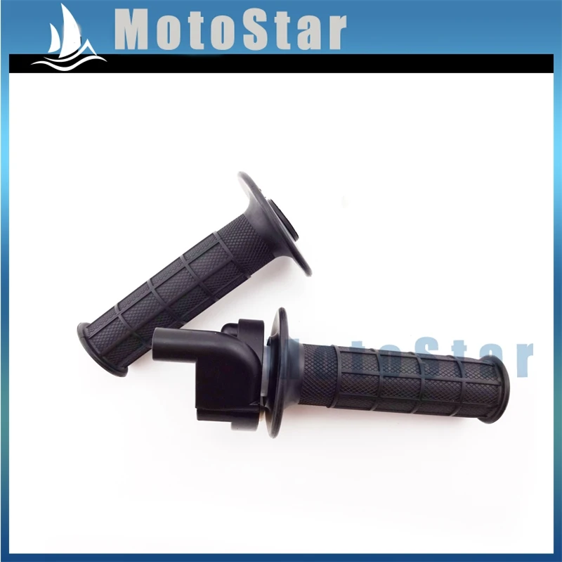 Рукоятки с закручивающейся заслонкой 7/8 дюйма в сборе для CT125 XL100 XL125 KLX110 CRF50 CRF70