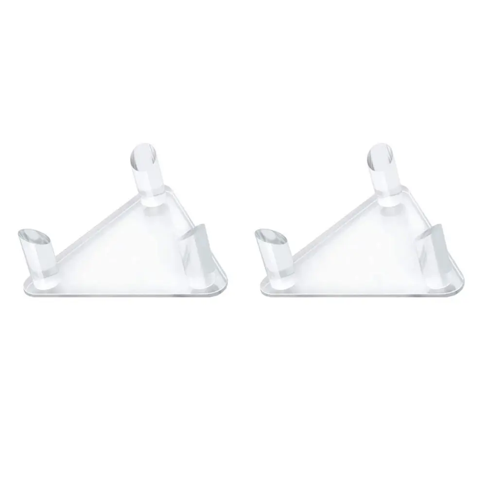 

2pcs Acrylic Stand Holder Sports Storage Display Rack for Rugby