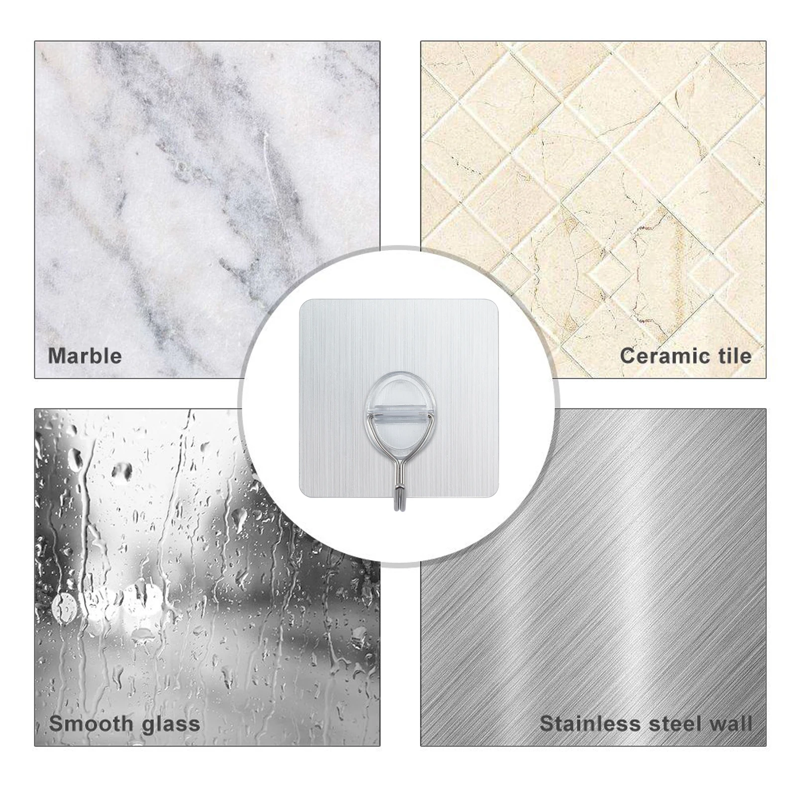 10 шт. многоразовые крючки для полотенец и шляп | Обустройство дома