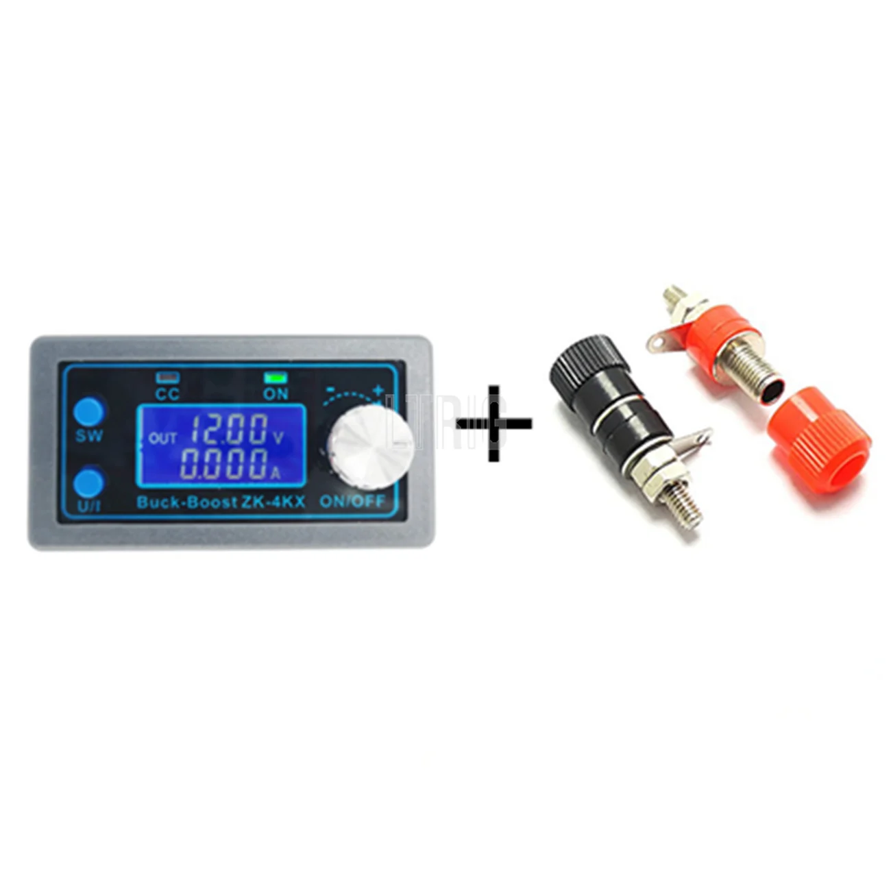 

LTRIG custom 1Pcs ZK-4KX DC DC Boost Converter CC CV 0.5-30V 4A 5V -24V power module adjustable regulated laboratory power