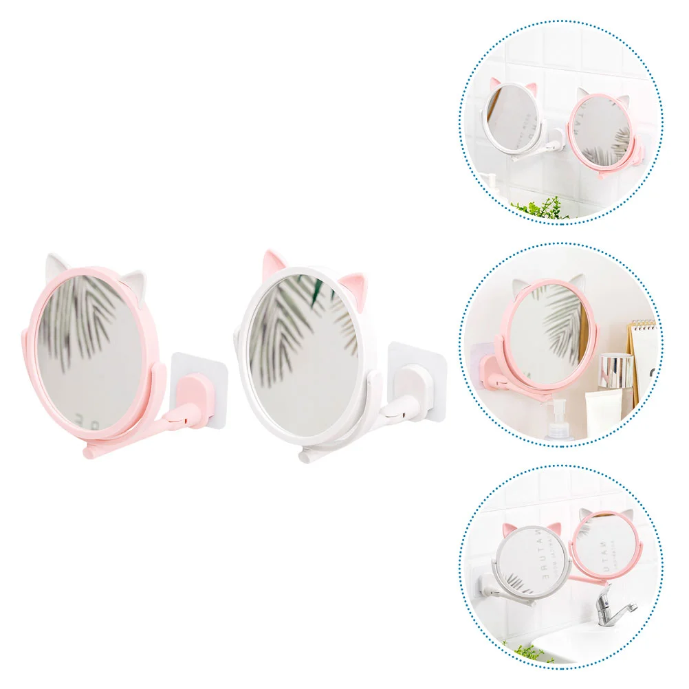 

2 шт., настенные складные зеркала для косметики