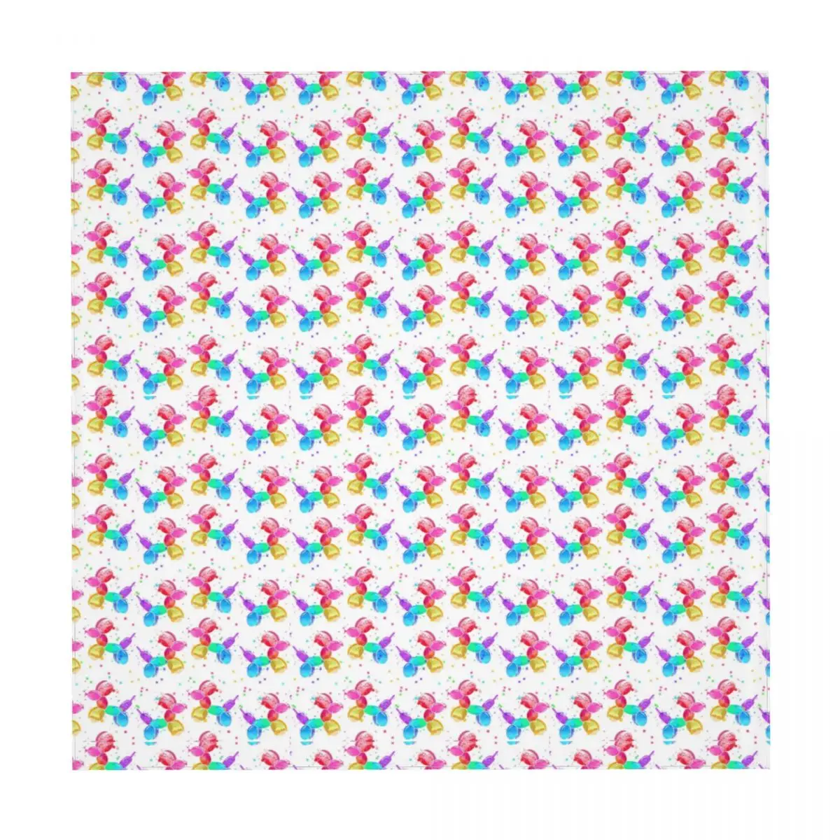 Акварельные воздушные шары собаки белые фотообои винтажная печатная настольная