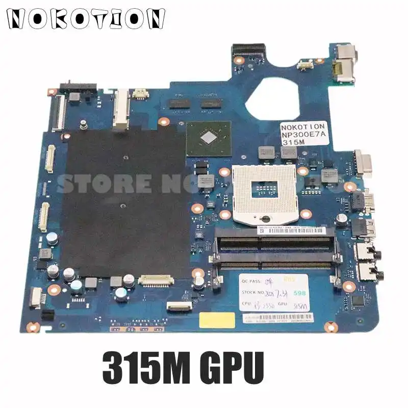 

Оригинальная материнская плата для ноутбука Samsung Φ NP300E7A 315M
