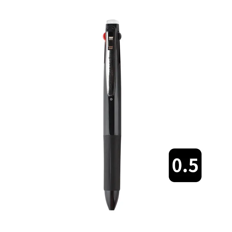 black 1Pcs Zebra Sarasa гелевая ручка J3J2 три цвета 0,5 мм многофункциональная школьная Ручка черный/синий/красный чернила сменная Канцелярия 1 шт - Цвет: black 1Pcs