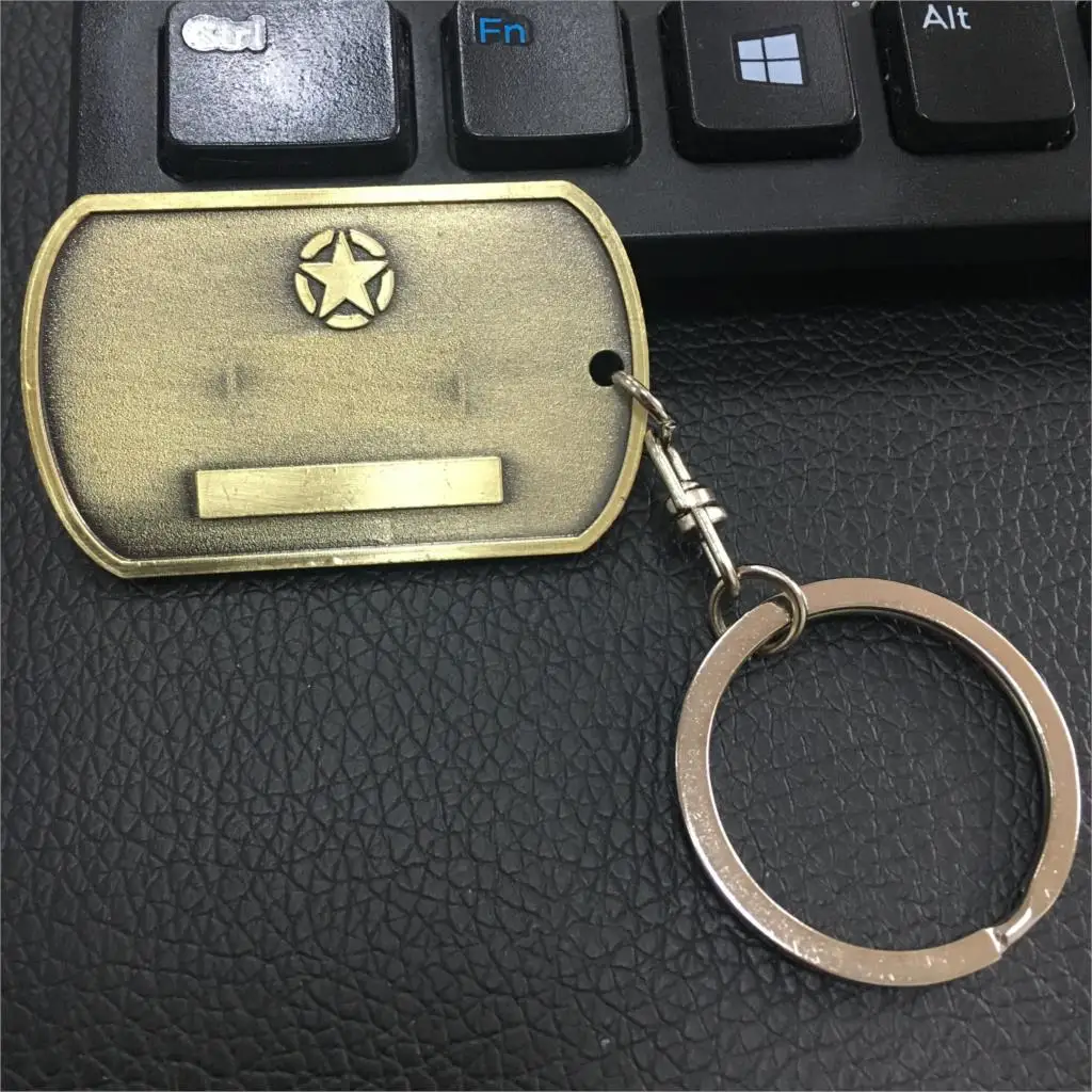 1 шт. брелок для ключей из нержавеющей стали металлический хромированный Jeep Wrangler