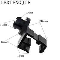 ledtengjie car fastener clip 50 pcs yt 492 diameter 10 5 mm black plastic car support rod clip professional car repair clip
