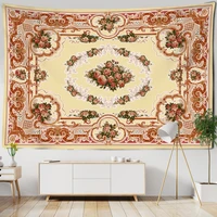 mandala carpet pattern tapestry wall hanging bohemian witchcraft psychedelic living room wall home decor