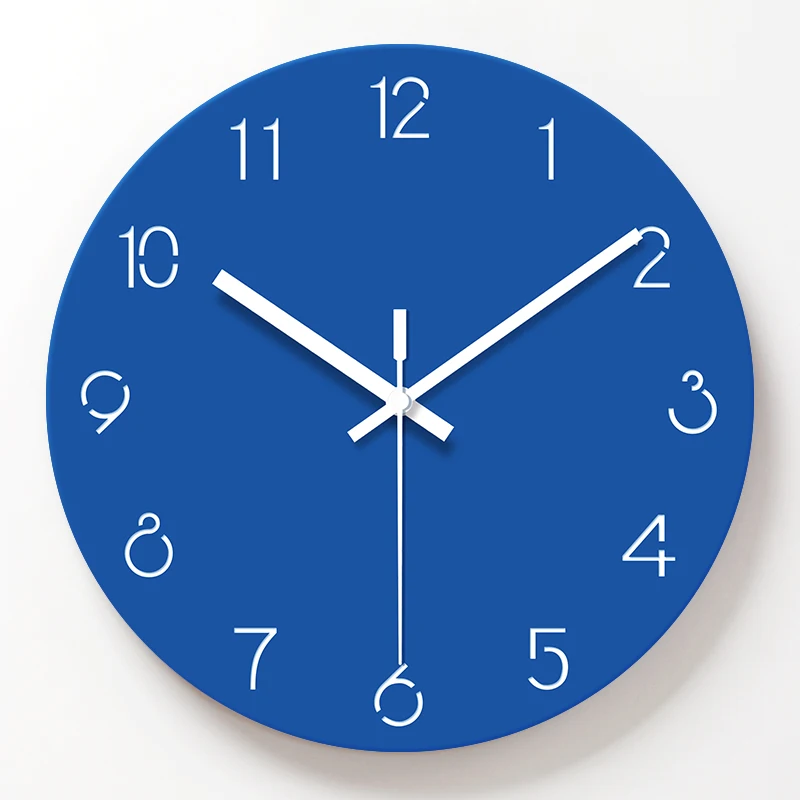 Wall Clock Simple Style Decorative Wooden 12inch Decoration Gift|Настенные часы| |
