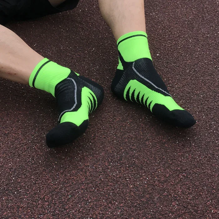 Носки мужские Спортивные Компрессионные дышащие быстросохнущие для бега