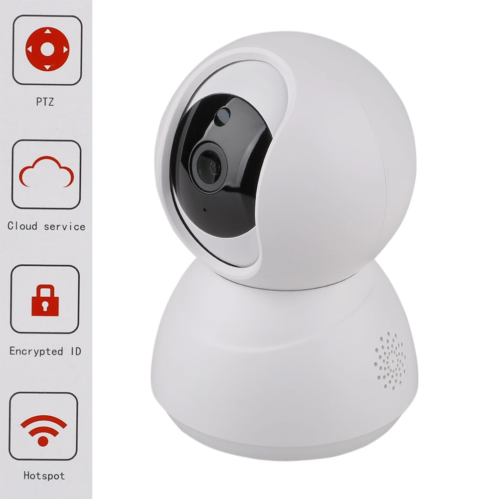 

1080P Speed Dome Camera Wireless Indoor Smart Security IP Camera with Motion Detection Night Vision Two-Way Cameras